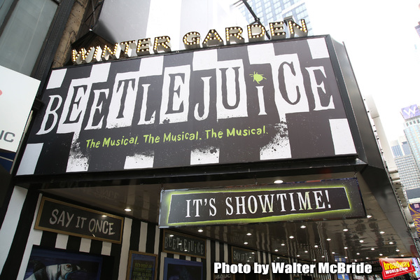 Up on the Marquee: BEETLEJUICE Arrives on Broadway Image