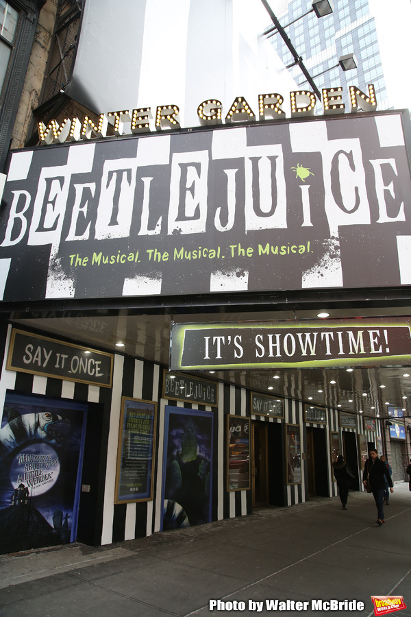 Up on the Marquee: BEETLEJUICE Arrives on Broadway Image