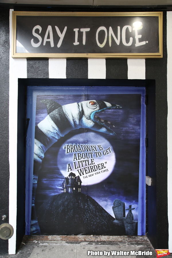 Up on the Marquee: BEETLEJUICE Arrives on Broadway Image