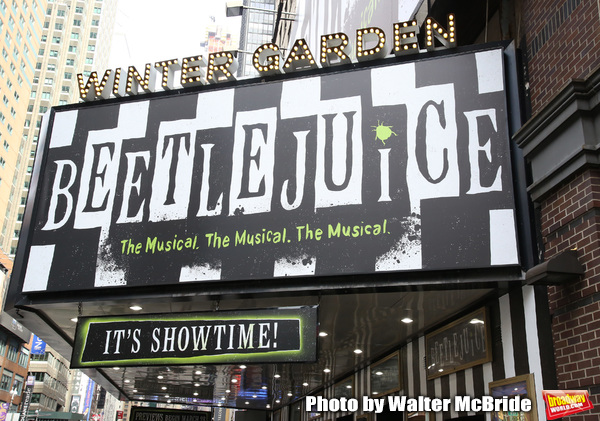 Up on the Marquee: BEETLEJUICE Arrives on Broadway Image