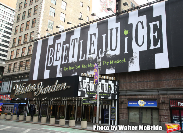 Up on the Marquee: BEETLEJUICE Arrives on Broadway Image