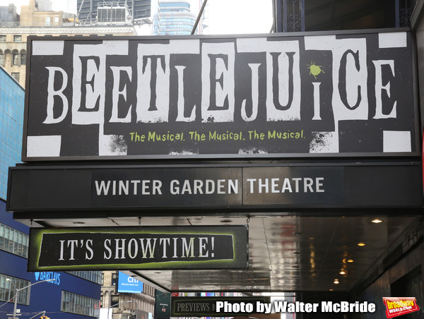 Up on the Marquee: BEETLEJUICE Arrives on Broadway Image