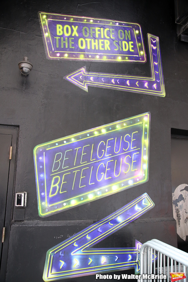 Up on the Marquee: BEETLEJUICE Arrives on Broadway Image