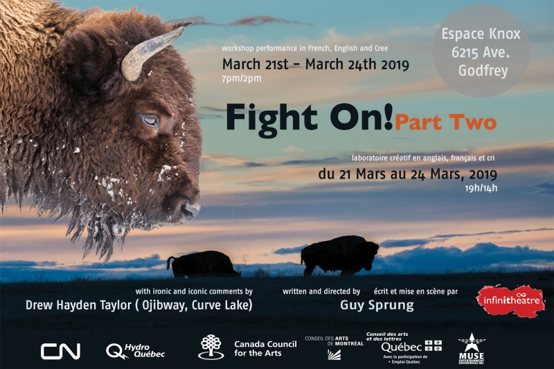 Infinithéâtre Presents FIGHT ON! PART TWO this March Image