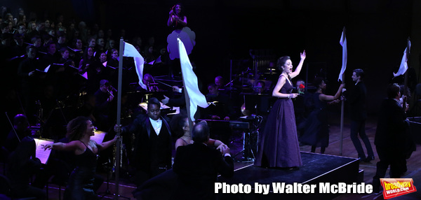 Photo Coverage: Tony Yazbeck, Laura Osnes, Corey Cott, and More in Action in THE SCARLET PIMPERNEL Concert Image