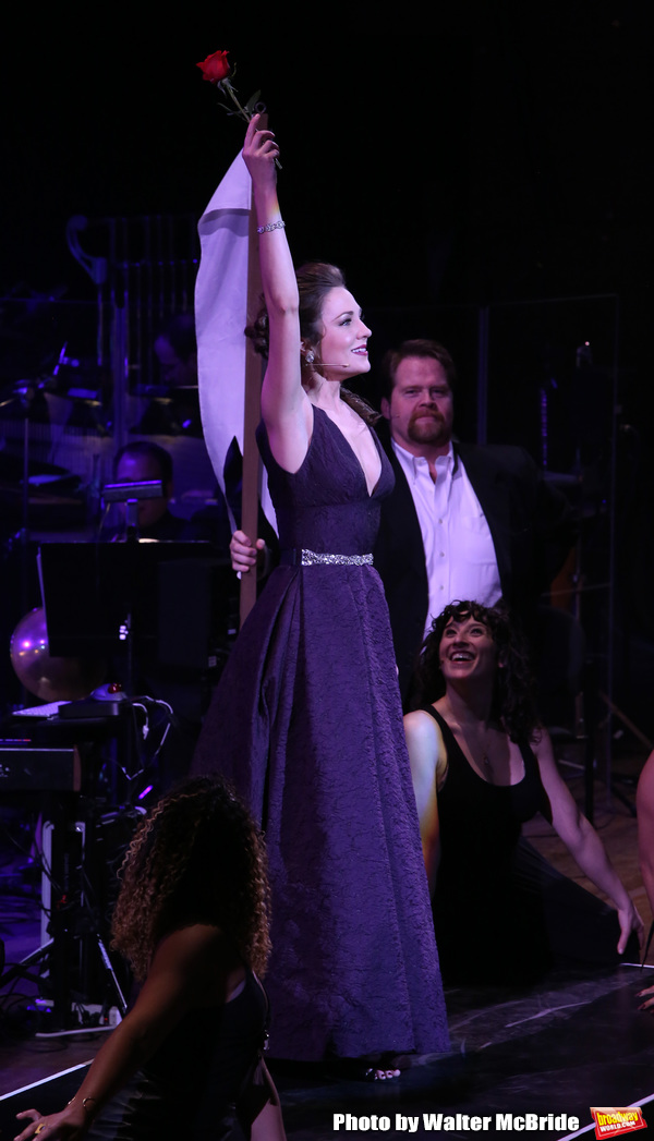 Laura Osnes with cast Photo