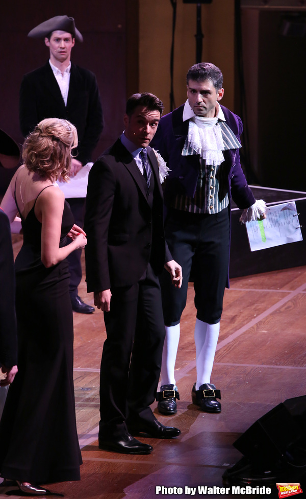 Photo Coverage: Tony Yazbeck, Laura Osnes, Corey Cott, and More in Action in THE SCARLET PIMPERNEL Concert Image