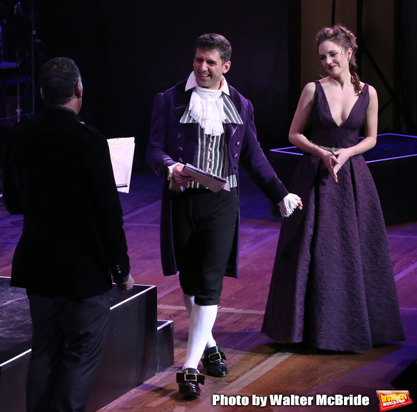 Photo Coverage: Tony Yazbeck, Laura Osnes, Corey Cott, and More in Action in THE SCARLET PIMPERNEL Concert Image
