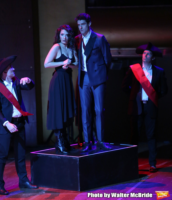 Photo Coverage: Tony Yazbeck, Laura Osnes, Corey Cott, and More in Action in THE SCARLET PIMPERNEL Concert Image