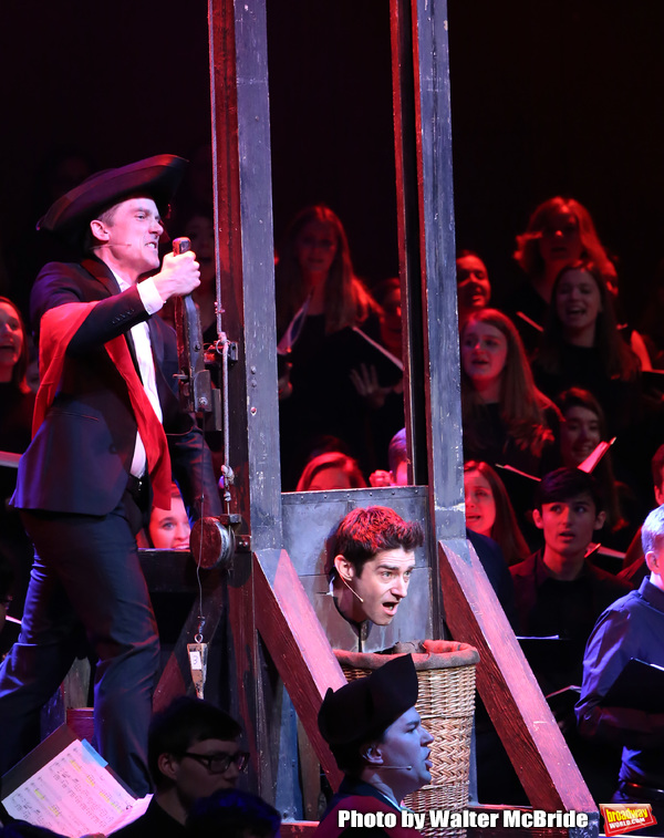 Photo Coverage: Tony Yazbeck, Laura Osnes, Corey Cott, and More in Action in THE SCARLET PIMPERNEL Concert Image