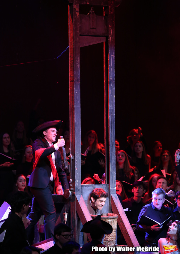 Photo Coverage: Tony Yazbeck, Laura Osnes, Corey Cott, and More in Action in THE SCARLET PIMPERNEL Concert Image