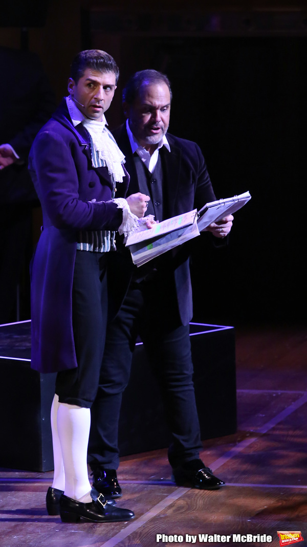Photo Coverage: Tony Yazbeck, Laura Osnes, Corey Cott, and More in Action in THE SCARLET PIMPERNEL Concert Image