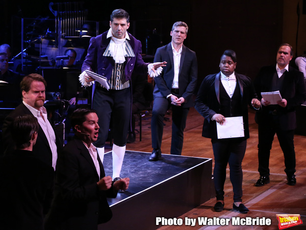 Photo Coverage: Tony Yazbeck, Laura Osnes, Corey Cott, and More in Action in THE SCARLET PIMPERNEL Concert Image