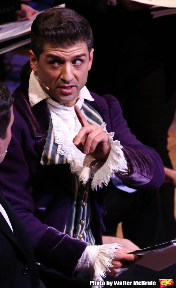 Photo Coverage: Tony Yazbeck, Laura Osnes, Corey Cott, and More in Action in THE SCARLET PIMPERNEL Concert Image