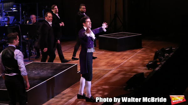 Photo Coverage: Tony Yazbeck, Laura Osnes, Corey Cott, and More in Action in THE SCARLET PIMPERNEL Concert Image