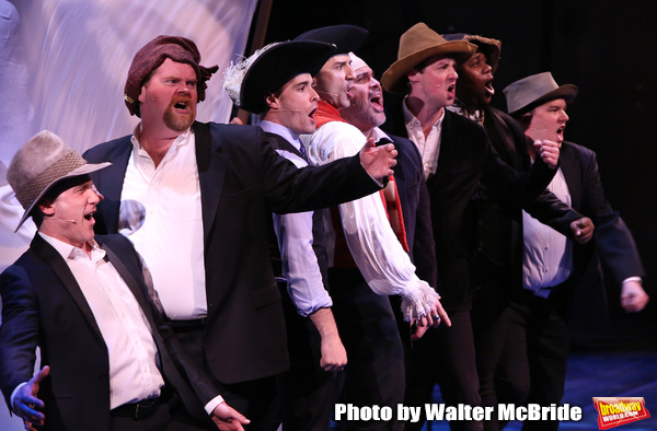 Photo Coverage: Tony Yazbeck, Laura Osnes, Corey Cott, and More in Action in THE SCARLET PIMPERNEL Concert Image
