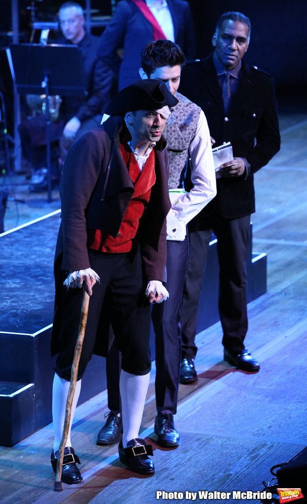 Photo Coverage: Tony Yazbeck, Laura Osnes, Corey Cott, and More in Action in THE SCARLET PIMPERNEL Concert Image