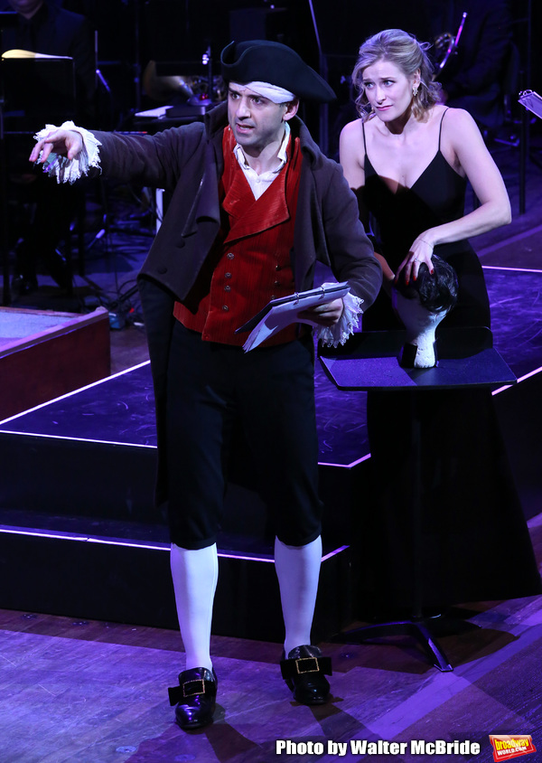 Photo Coverage: Tony Yazbeck, Laura Osnes, Corey Cott, and More in Action in THE SCARLET PIMPERNEL Concert Image