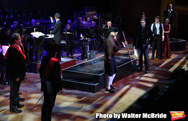 Photo Coverage: Tony Yazbeck, Laura Osnes, Corey Cott, and More in Action in THE SCARLET PIMPERNEL Concert Image