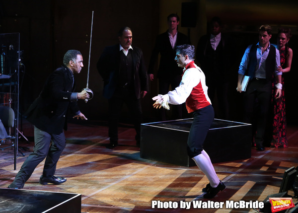 Photo Coverage: Tony Yazbeck, Laura Osnes, Corey Cott, and More in Action in THE SCARLET PIMPERNEL Concert Image