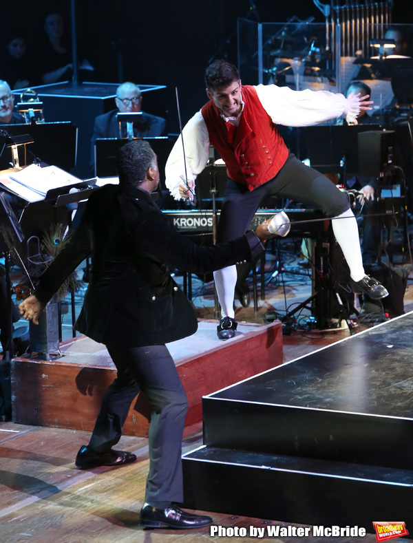 Photo Coverage: Tony Yazbeck, Laura Osnes, Corey Cott, and More in Action in THE SCARLET PIMPERNEL Concert Image