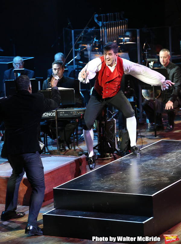 Photo Coverage: Tony Yazbeck, Laura Osnes, Corey Cott, and More in Action in THE SCARLET PIMPERNEL Concert Image