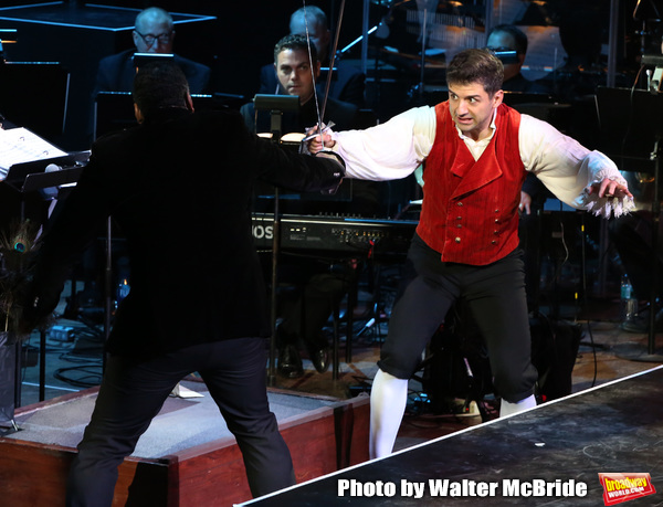 Photo Coverage: Tony Yazbeck, Laura Osnes, Corey Cott, and More in Action in THE SCARLET PIMPERNEL Concert Image