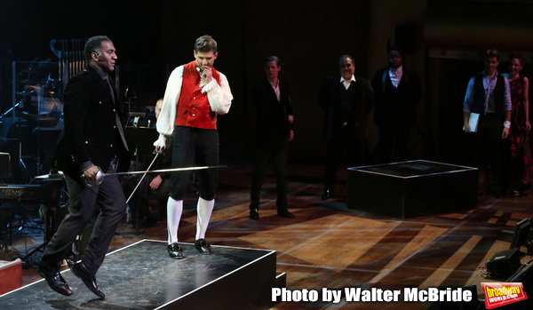 Photo Coverage: Tony Yazbeck, Laura Osnes, Corey Cott, and More in Action in THE SCARLET PIMPERNEL Concert Image