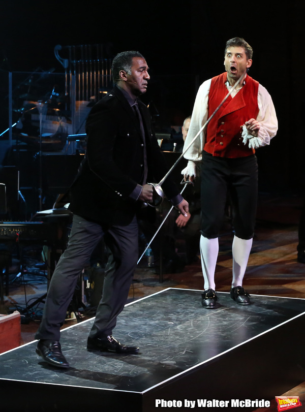 Photo Coverage: Tony Yazbeck, Laura Osnes, Corey Cott, and More in Action in THE SCARLET PIMPERNEL Concert Image