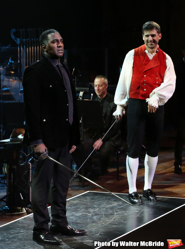 Photo Coverage: Tony Yazbeck, Laura Osnes, Corey Cott, and More in Action in THE SCARLET PIMPERNEL Concert Image