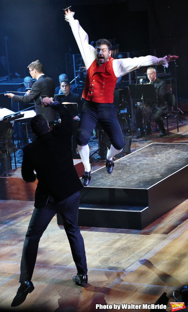 Photo Coverage: Tony Yazbeck, Laura Osnes, Corey Cott, and More in Action in THE SCARLET PIMPERNEL Concert Image