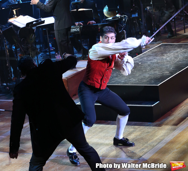 Photo Coverage: Tony Yazbeck, Laura Osnes, Corey Cott, and More in Action in THE SCARLET PIMPERNEL Concert Image