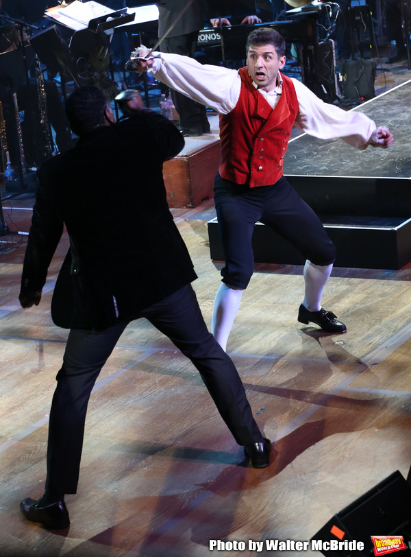 Photo Coverage: Tony Yazbeck, Laura Osnes, Corey Cott, and More in Action in THE SCARLET PIMPERNEL Concert Image