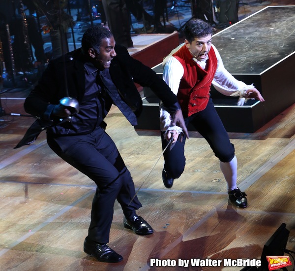 Photo Coverage: Tony Yazbeck, Laura Osnes, Corey Cott, and More in Action in THE SCARLET PIMPERNEL Concert Image
