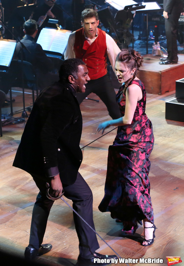 Photo Coverage: Tony Yazbeck, Laura Osnes, Corey Cott, and More in Action in THE SCARLET PIMPERNEL Concert Image