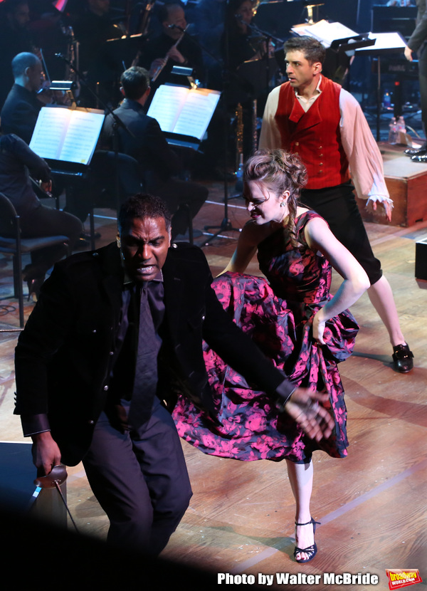 Photo Coverage: Tony Yazbeck, Laura Osnes, Corey Cott, and More in Action in THE SCARLET PIMPERNEL Concert Image