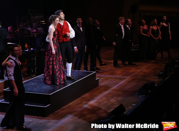 Photo Coverage: Tony Yazbeck, Laura Osnes, Corey Cott, and More in Action in THE SCARLET PIMPERNEL Concert Image