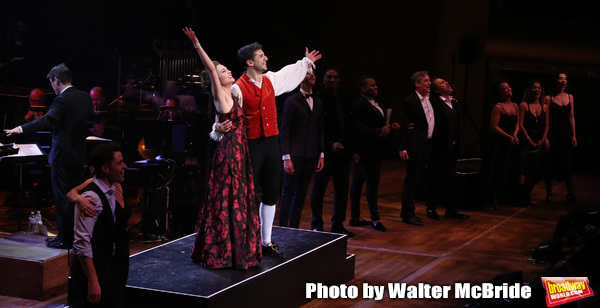 Photo Coverage: Tony Yazbeck, Laura Osnes, Corey Cott, and More in Action in THE SCARLET PIMPERNEL Concert Image