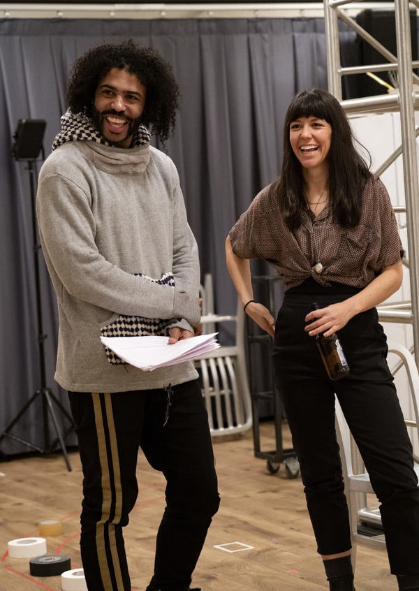 Photo Flash: In Rehearsal with The Public's WHITE NOISE Image