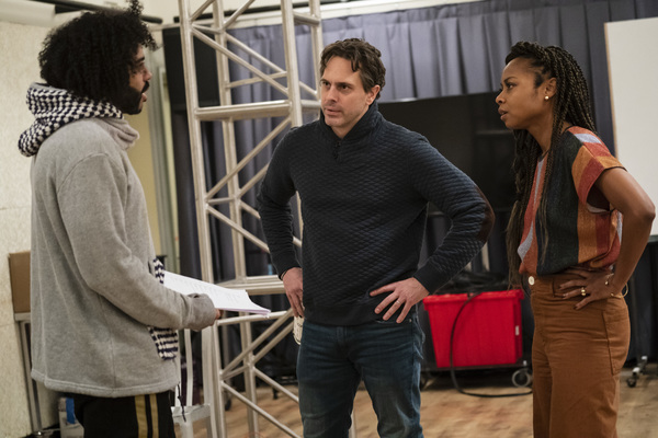 Photo Flash: In Rehearsal with The Public's WHITE NOISE Image
