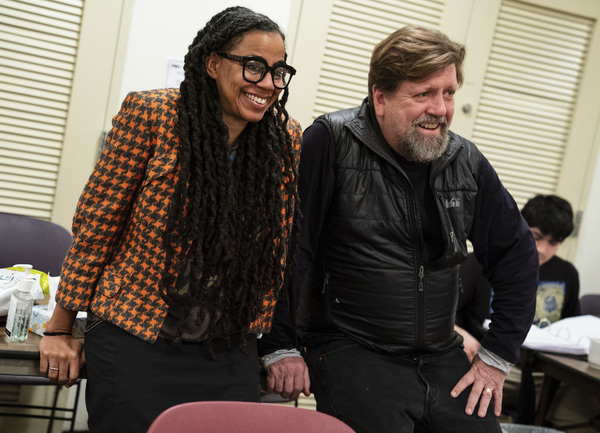 Photo Flash: In Rehearsal with The Public's WHITE NOISE Image