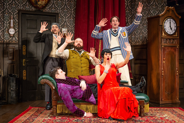 Photo Flash: THE PLAY THAT GOES WRONG Wreaks Havoc Off-Broadway Image
