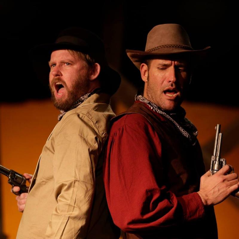 Review: THE FEUD hits the target at Dougherty Arts Center Image