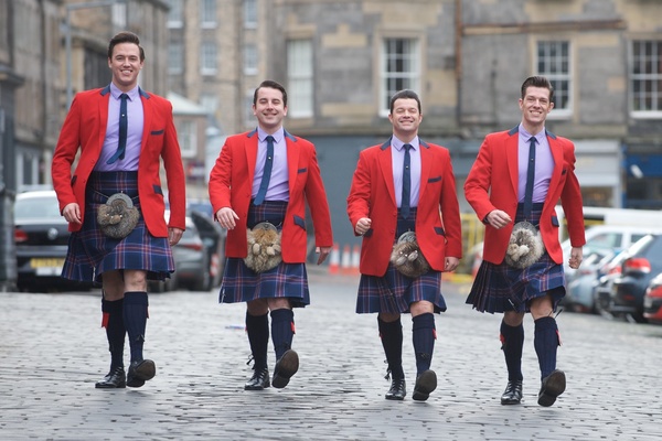 Photo Flash: UK and Ireland Touring Cast of JERSEY BOYS Walks Like a (Scots)Man! 