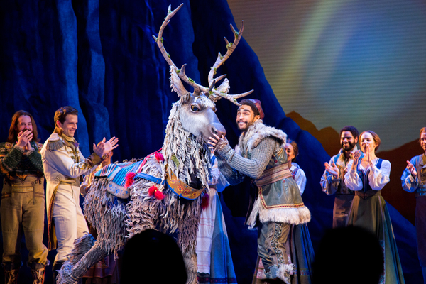 Photo Coverage: Joe Carroll, Ryann Redmond & Noah J. Ricketts Take First Bows in FROZEN Image