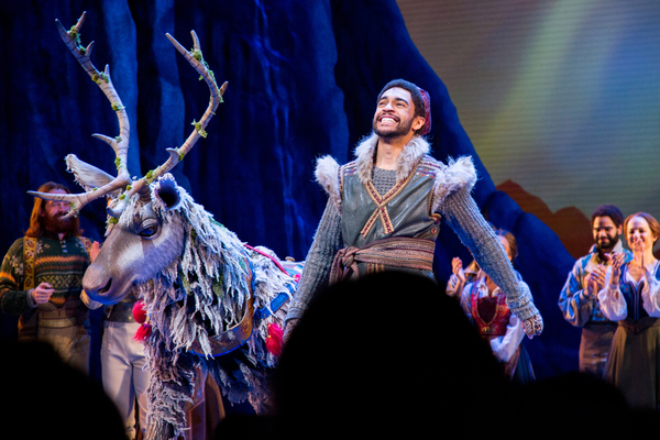 Photo Coverage: Joe Carroll, Ryann Redmond & Noah J. Ricketts Take First Bows in FROZEN Image