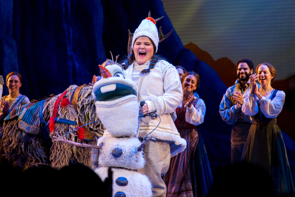 Photo Coverage: Joe Carroll, Ryann Redmond & Noah J. Ricketts Take First Bows in FROZEN Image