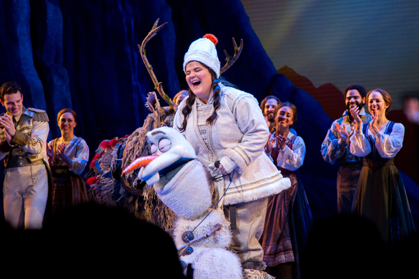 Photo Coverage: Joe Carroll, Ryann Redmond & Noah J. Ricketts Take First Bows in FROZEN Image