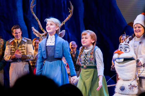 Photo Coverage: Joe Carroll, Ryann Redmond & Noah J. Ricketts Take First Bows in FROZEN Image