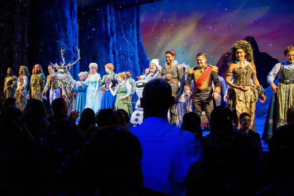 Photo Coverage: Joe Carroll, Ryann Redmond & Noah J. Ricketts Take First Bows in FROZEN Image